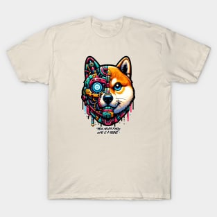 Shiba Dog Robot T-Shirt